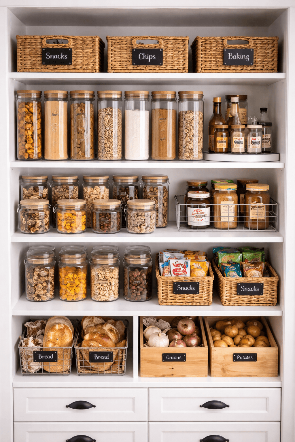 Professional Pantry Organization