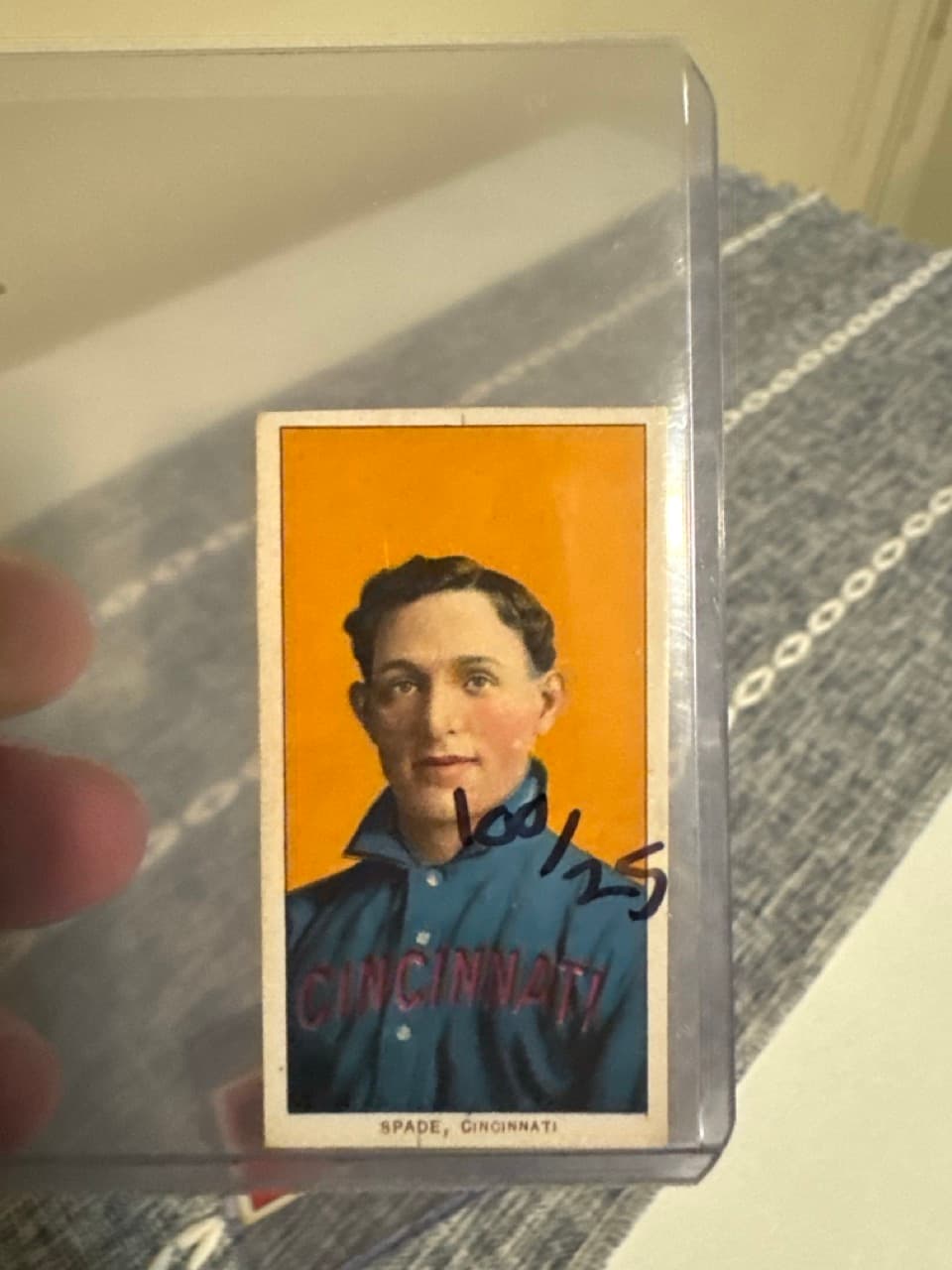 Vintage Baseball Card - T206 Bob Spade Cincinnati Sweet Caporal