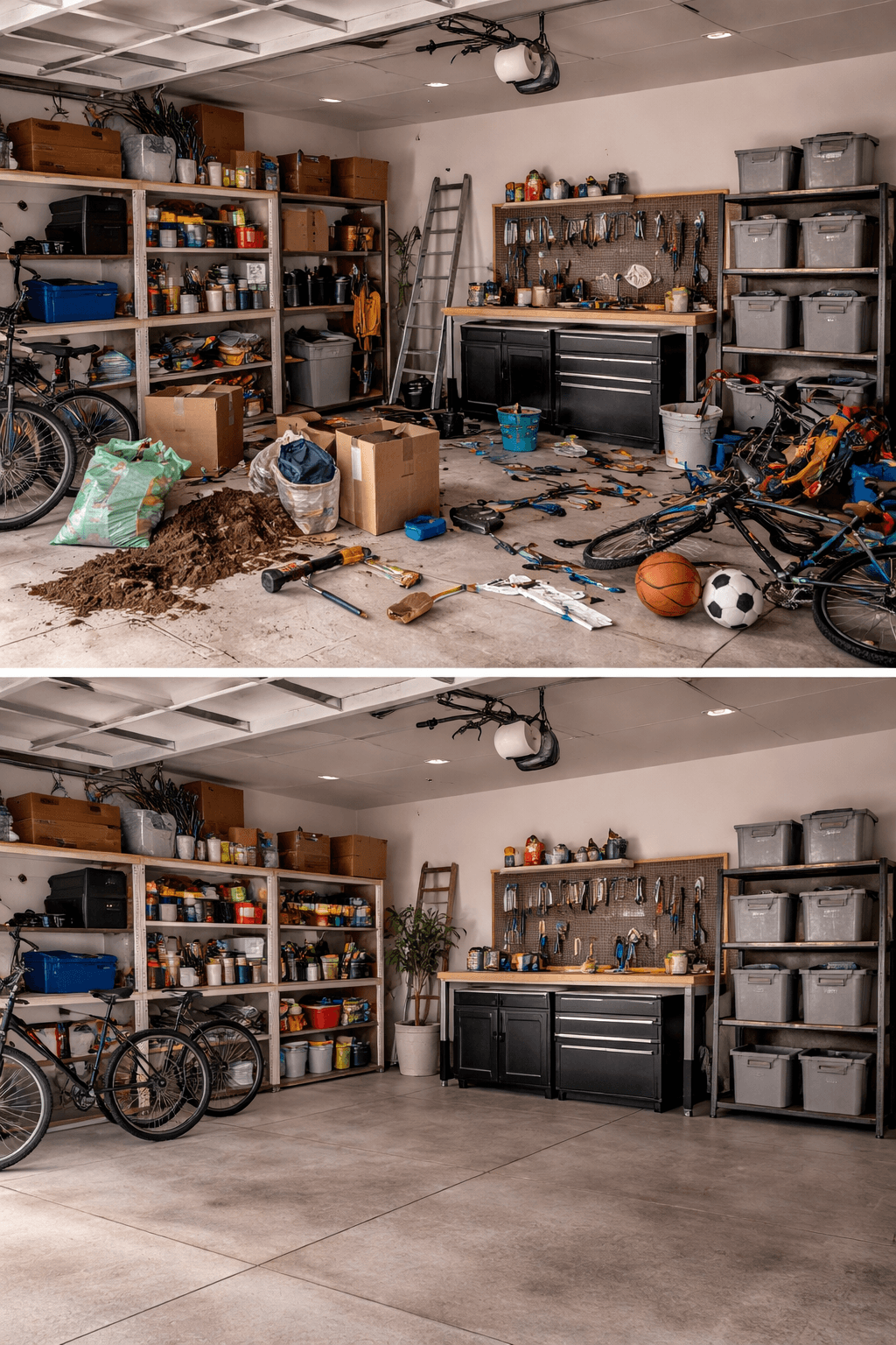 Garage Cleaning and Organization Service